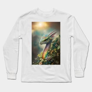 Rainbow Baby Dragon Long Sleeve T-Shirt